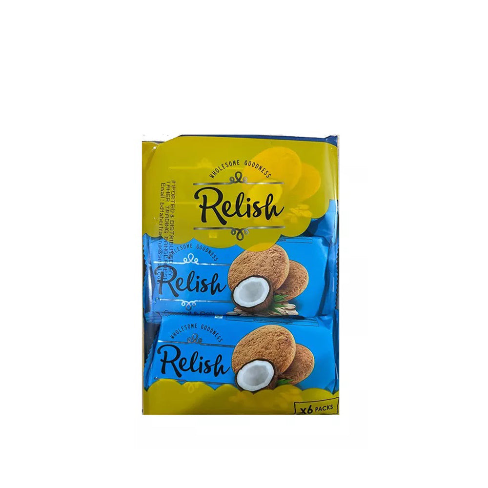 Relish - Coconut & Oats Cookies - 1 pieces - 42 gm