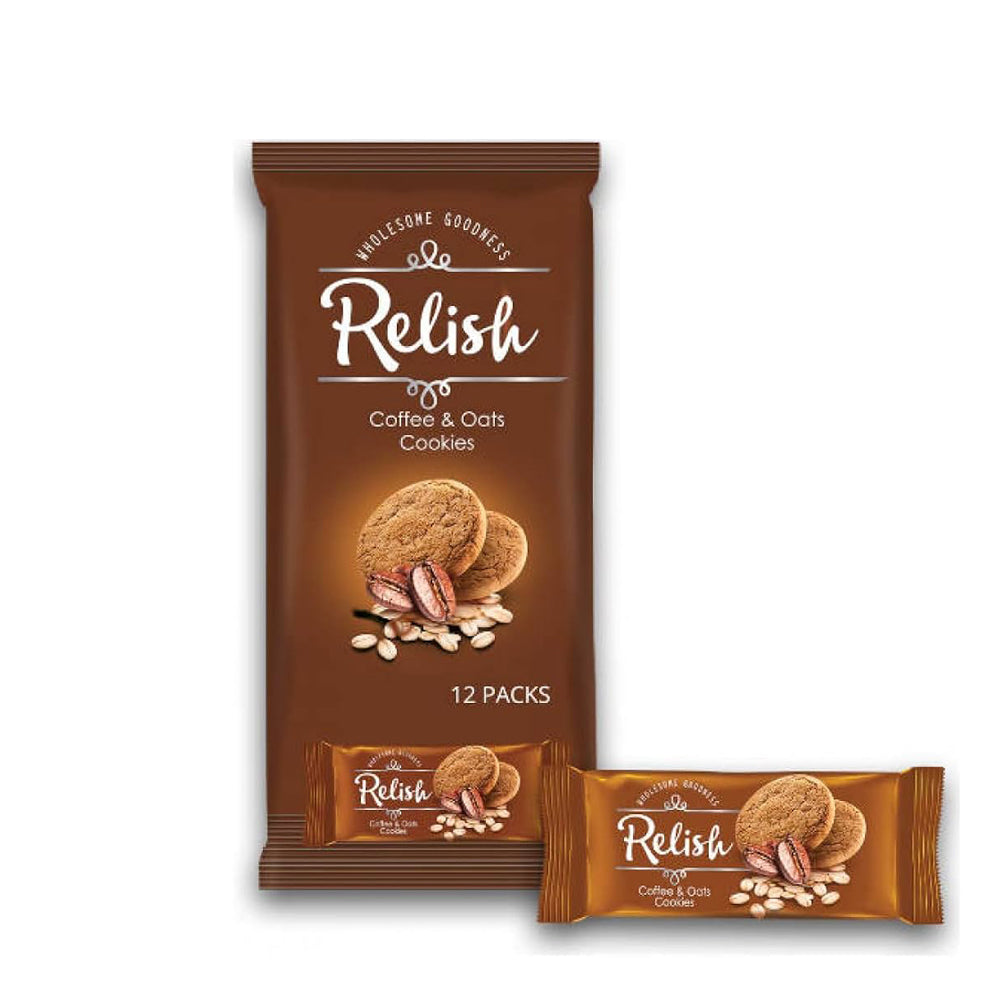 Relish - Coffee & Oats Cookies - 21 gm - 1 packs