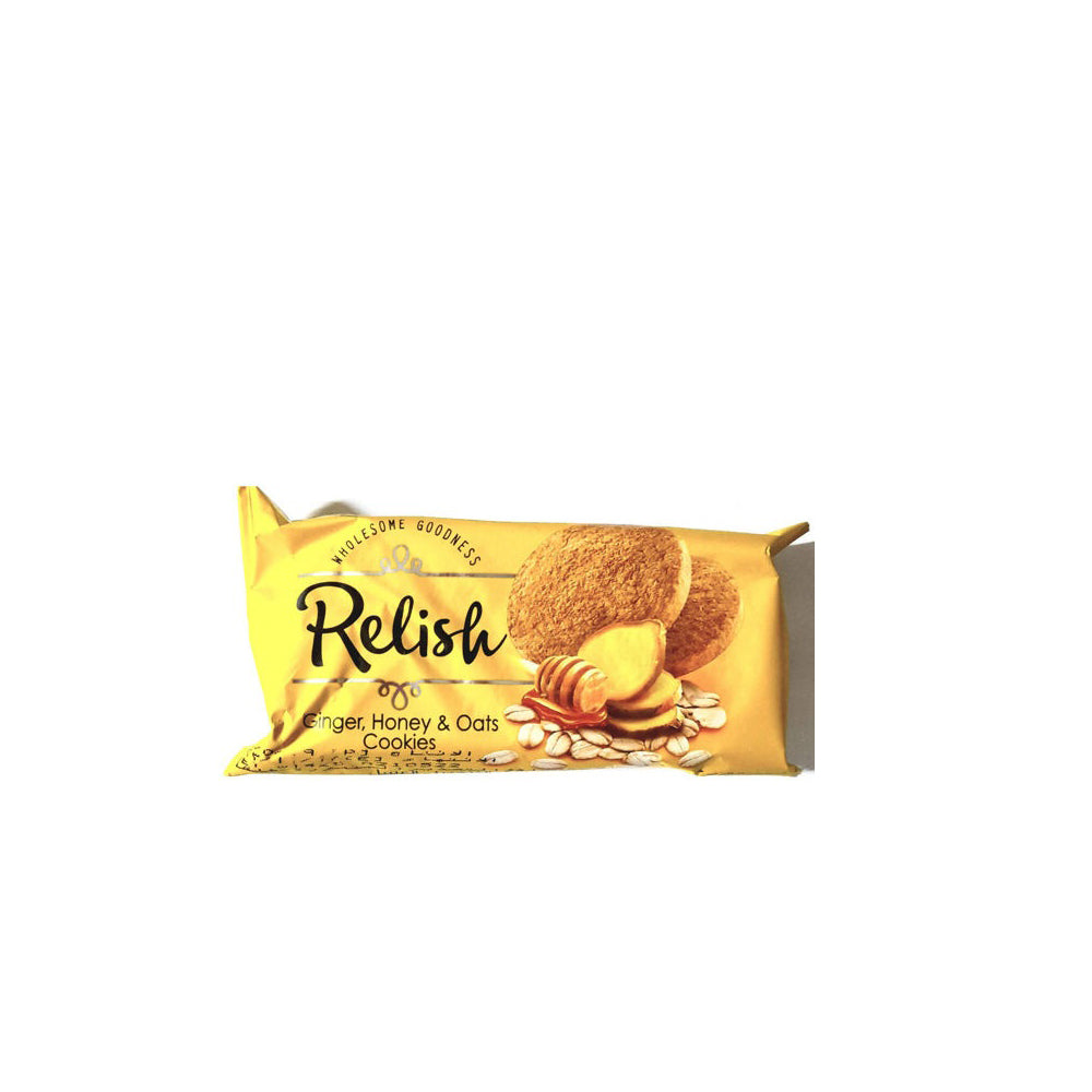 Relish - Ginger, Honey & Oats Cookies - 1 pack - 42g