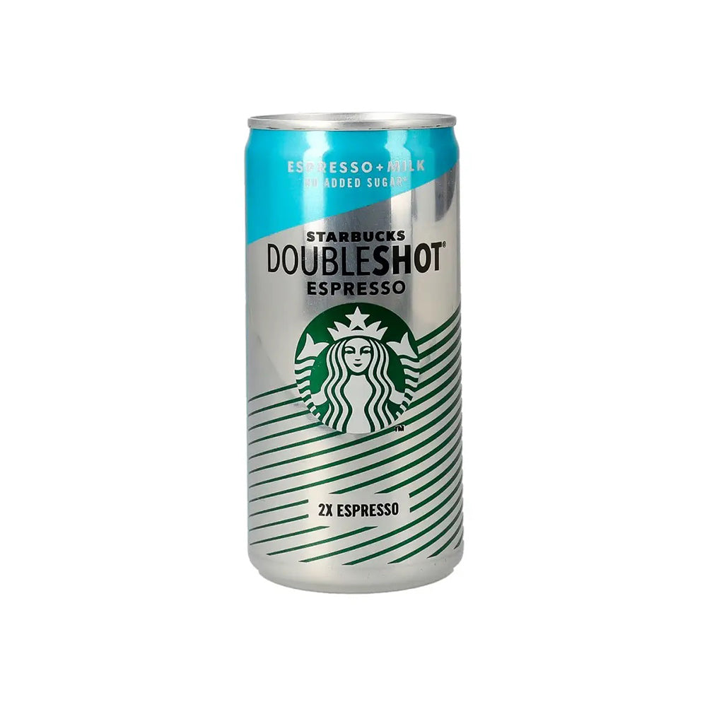Starbucks - Double Shot Espresso with Milk - No Added Sugar - 200 mL