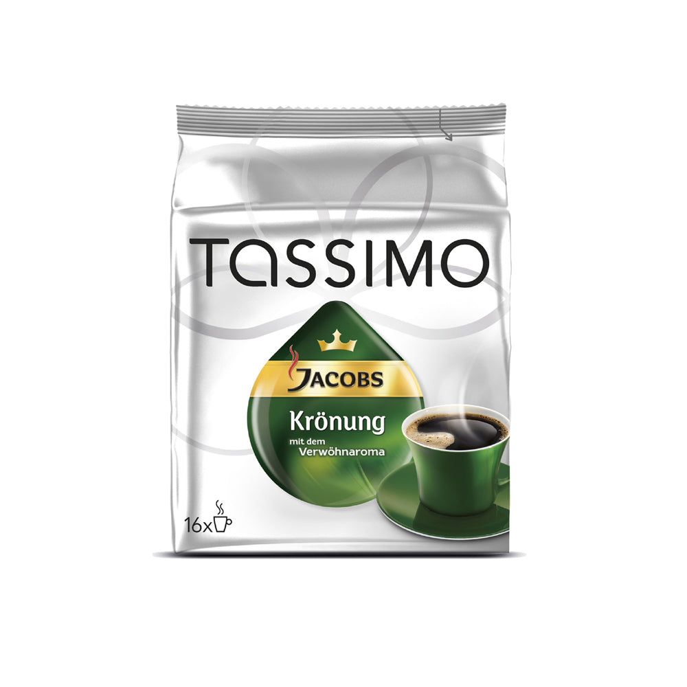 Tassimo Jacobs Latte Caramel Macchiato Coffee 16 T-Disc 8 Servings