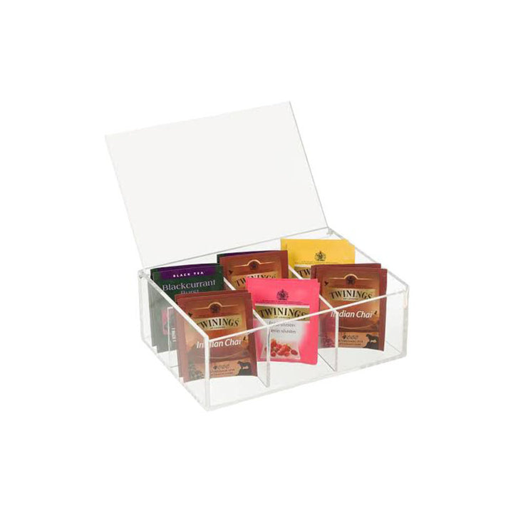 Tea Box - Transparent Acrylic - Small