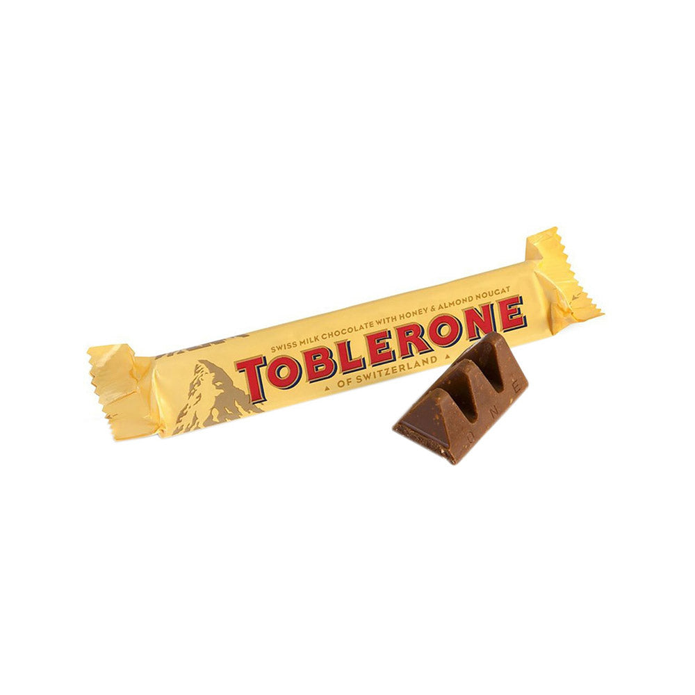 Toblerone - Milk Chocolate with Honey & Almond - 35g