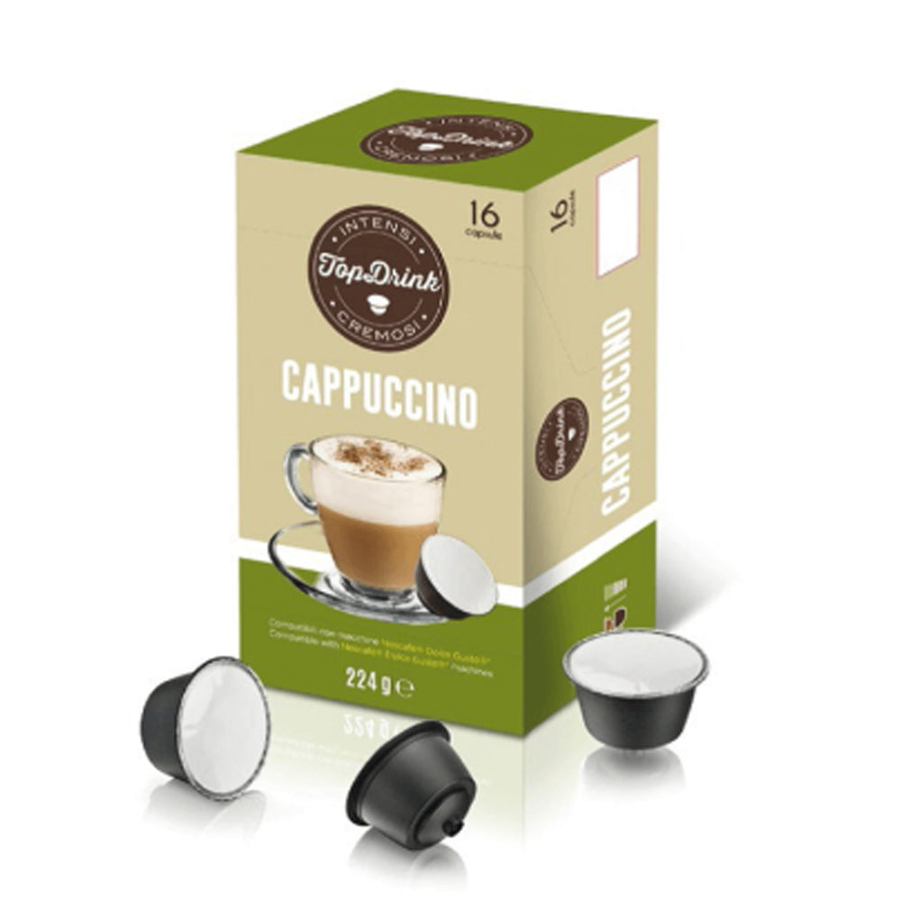 Top Drink - Dolce Gusto Compatible - Cappuccino - 16 Capsules