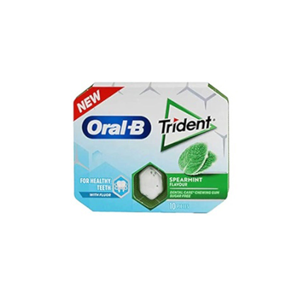 Trident Oral-B - White Spearmint Gum - 17g