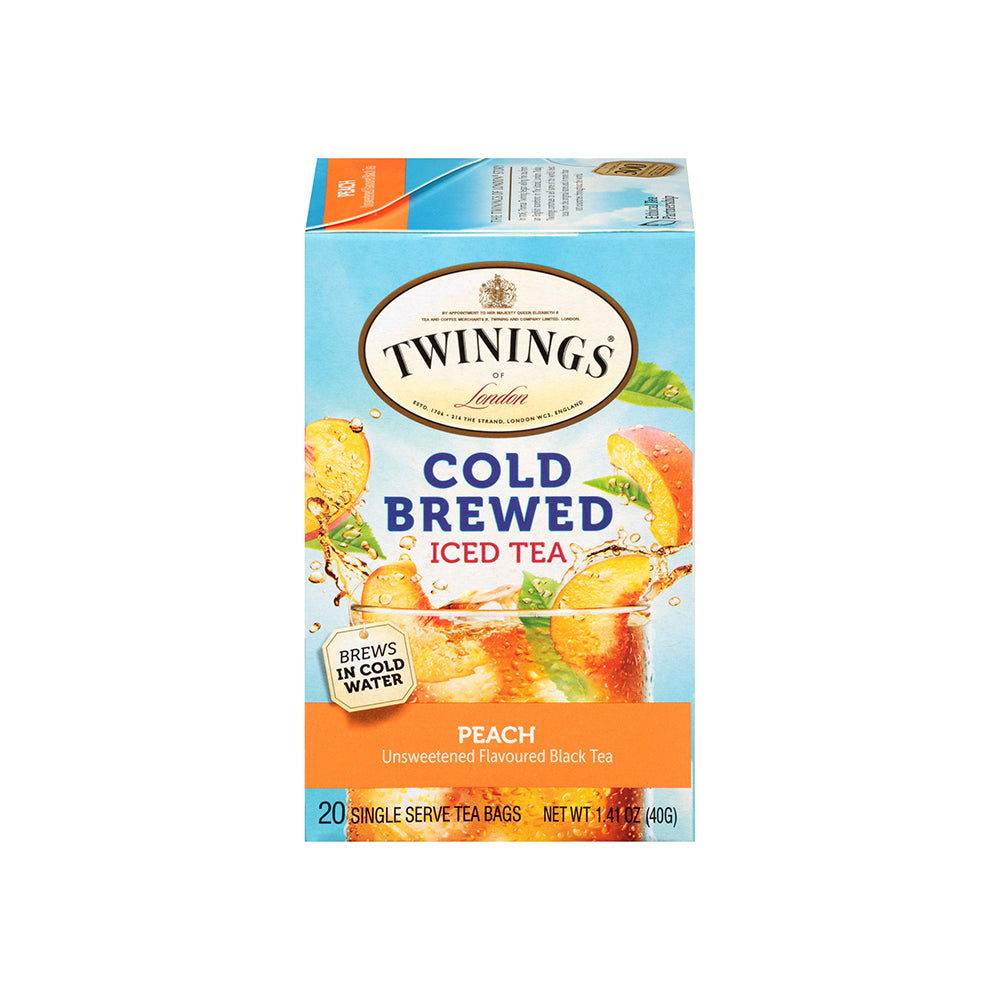 Twinings - Cold Brewed Iced Tea - Peach - 20tb