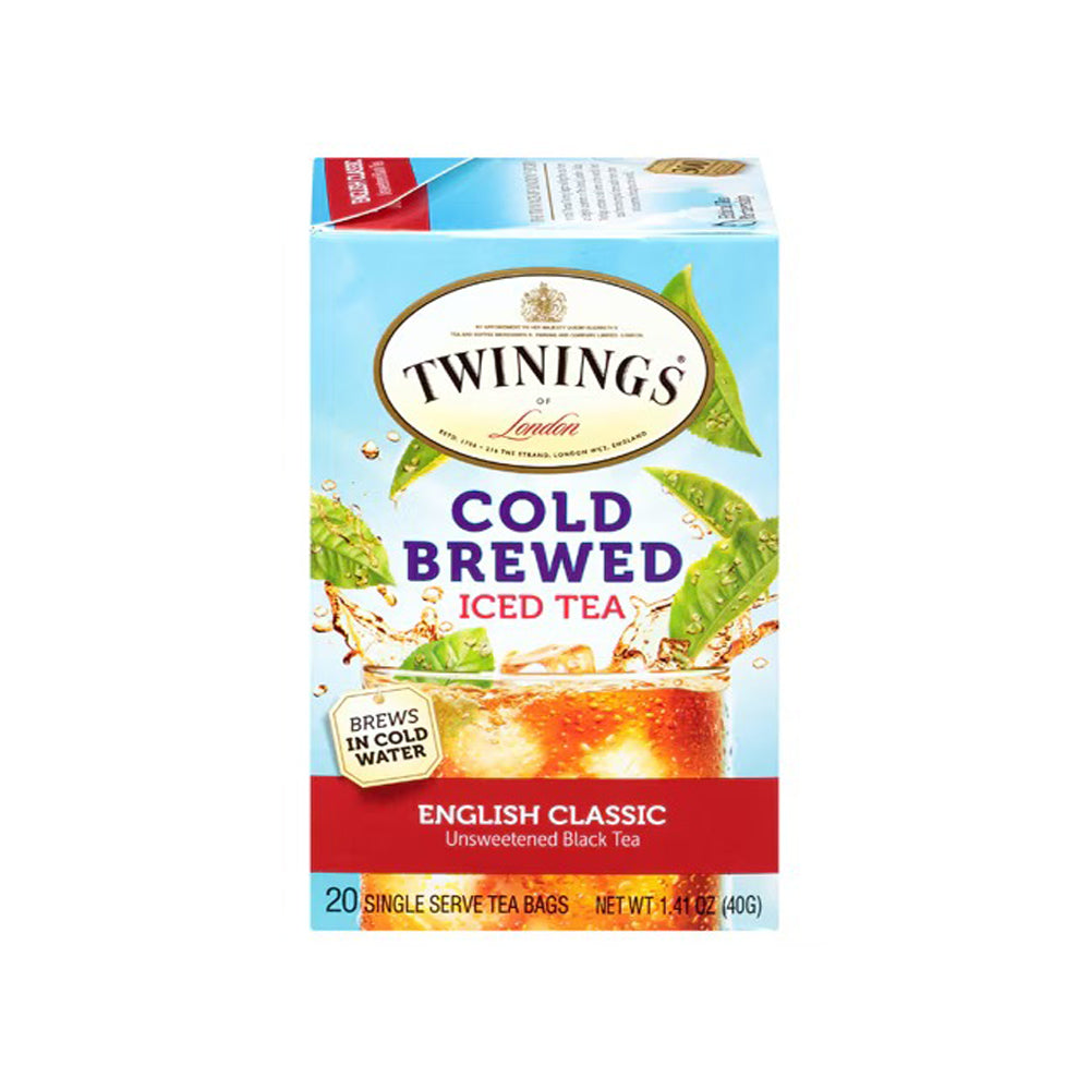 Twinings Cold Brewed Iced Tea English Classic - 20 Tea Bags