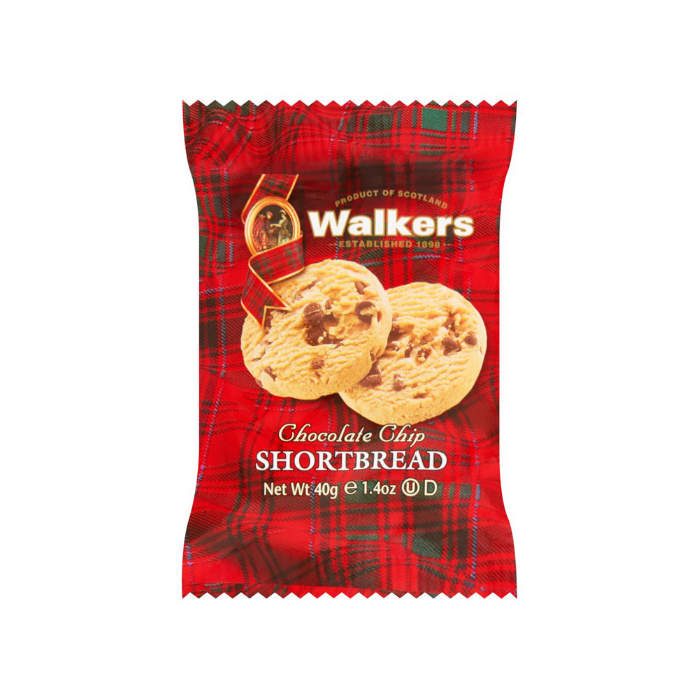 Walkers Chocolate Chip Shortbreads - 40g