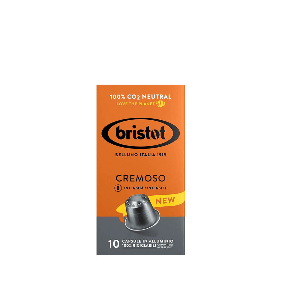 Bristot - Nespresso Compatible -  Cremoso - 10 Capsules