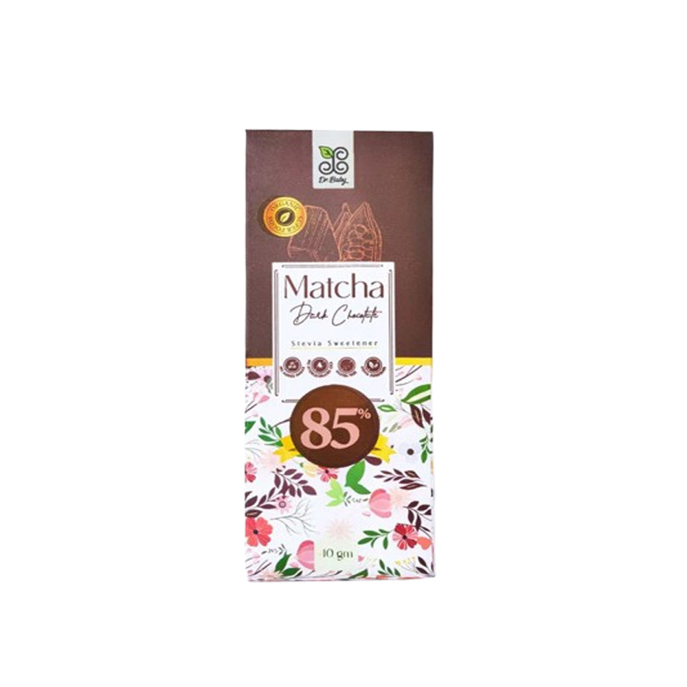 Dr.Baby - Matcha Dark Chocolate 85% - 40g