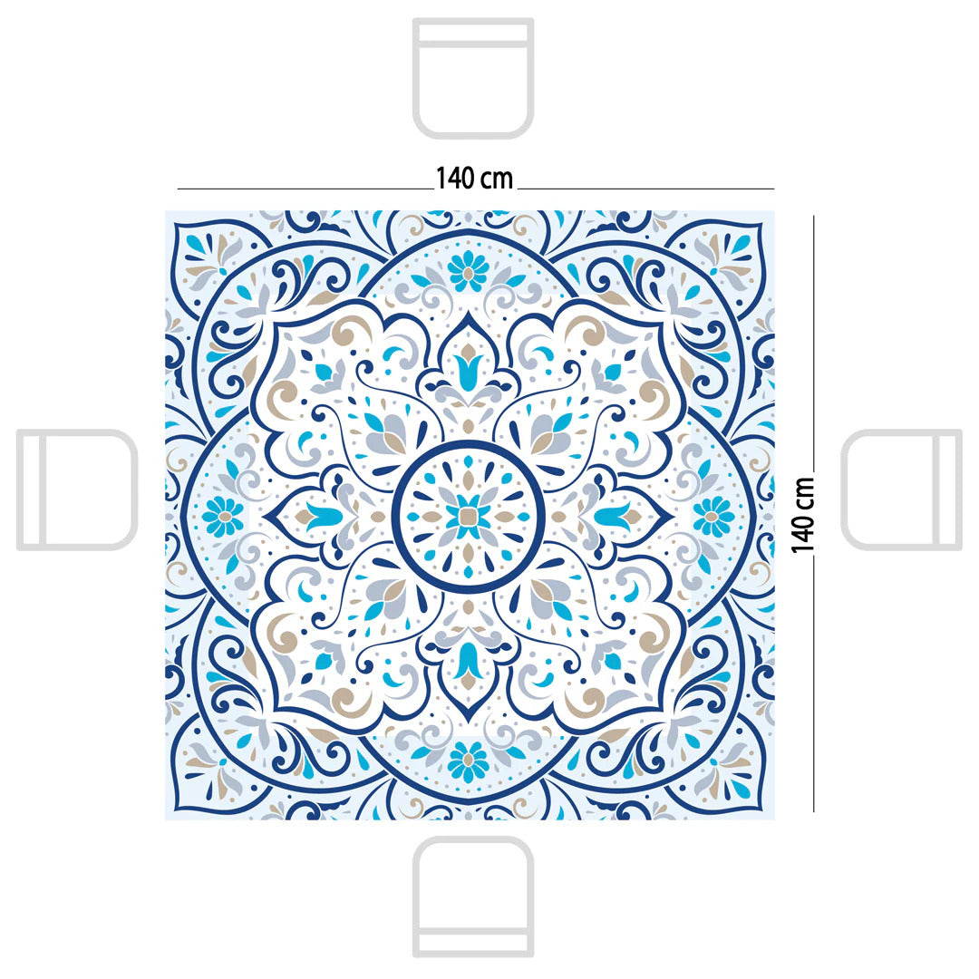 Tablecloth Square - Jawahr Design - 140 x 140 cm