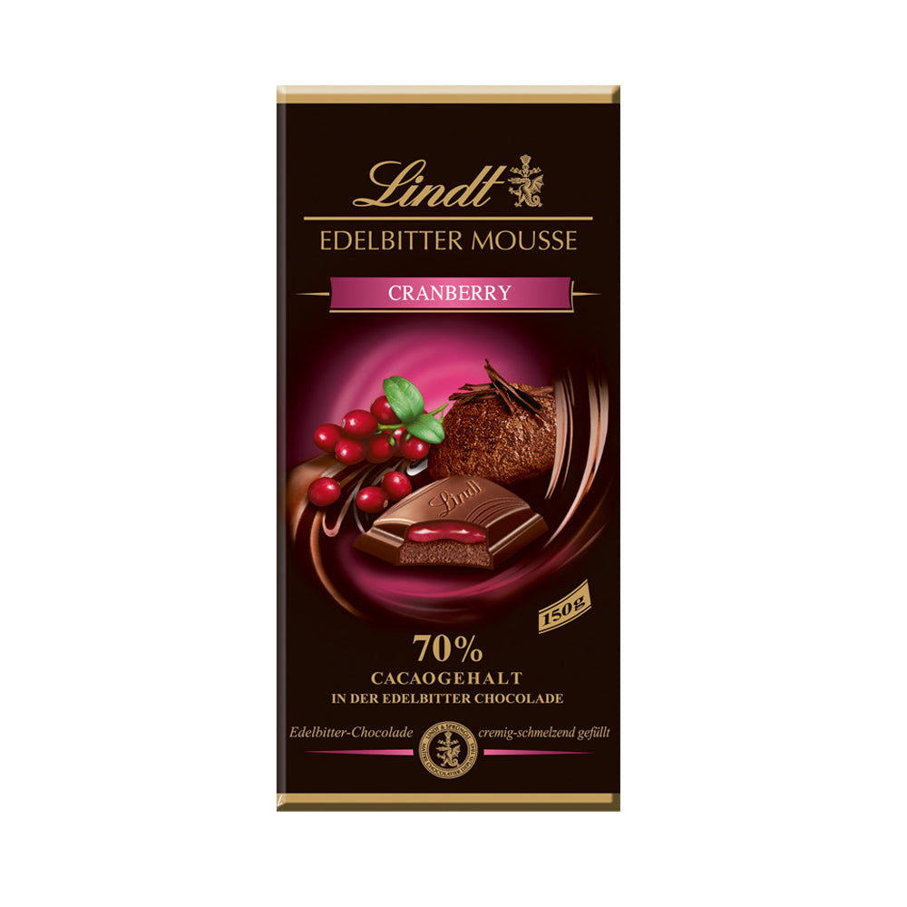 Lindt - Cranberry - 70% Cacaogehalt - 150 g