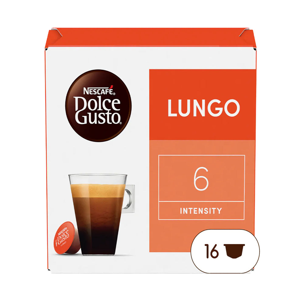 Nescafe Dolce Gusto Lungo - 16 Capsules