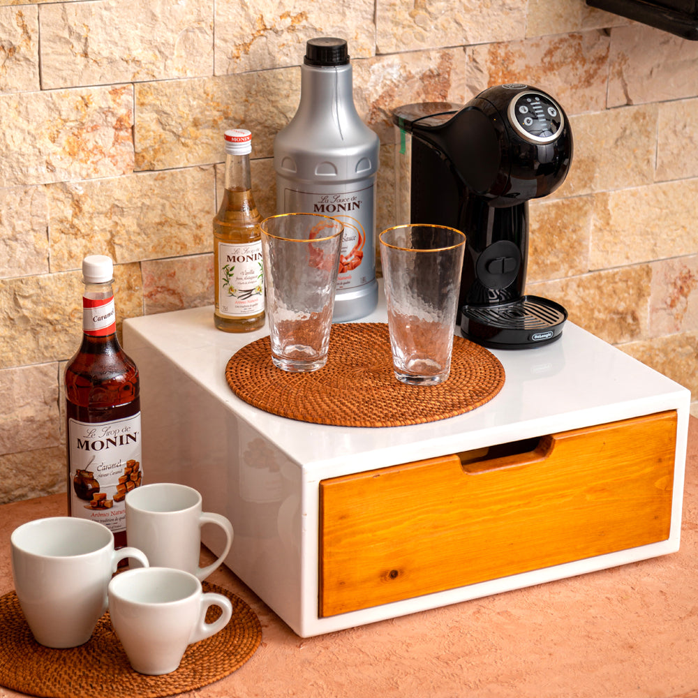 Neo Coffee Machine Stand Capsule Pod Storage Holder Drawer Dolce
