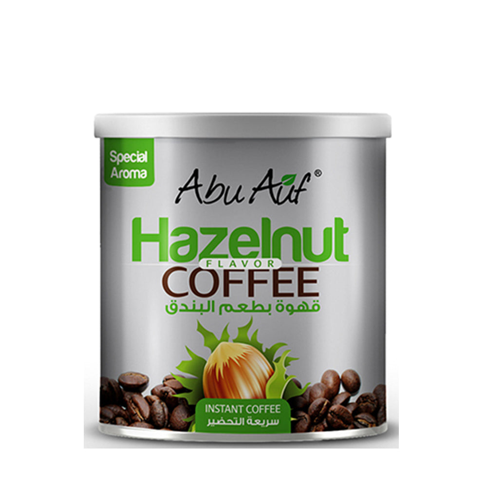 Abu Auf - Instant Coffee with Hazelnuts Flavor - 250g