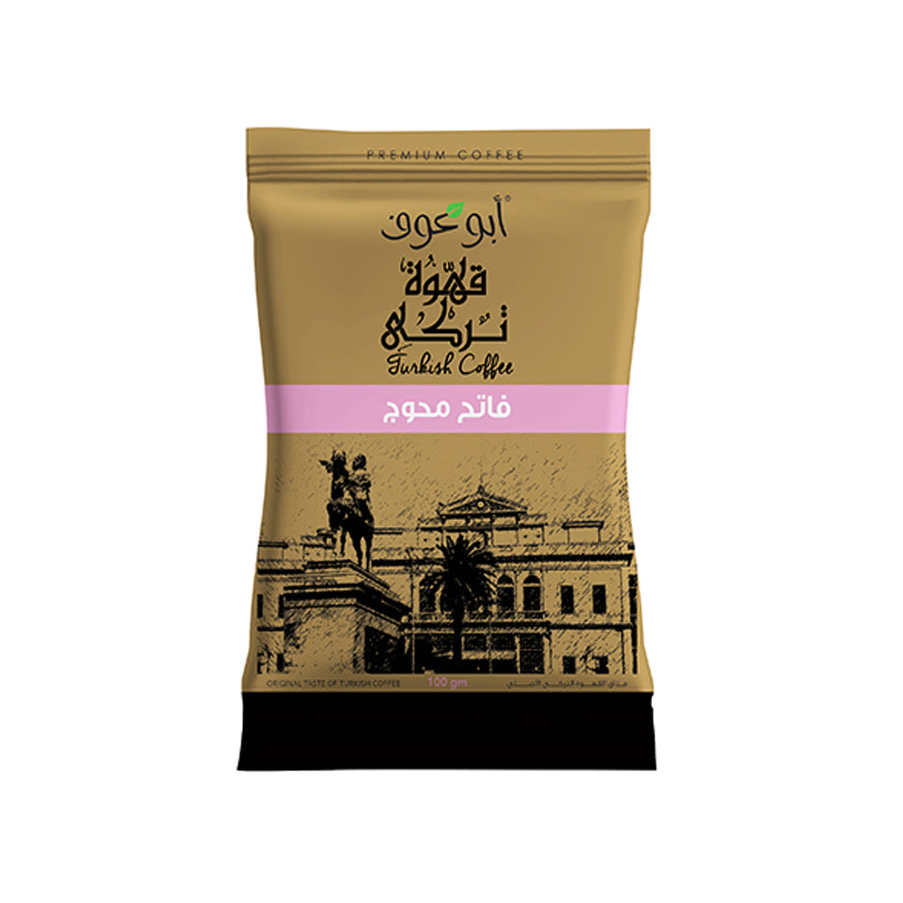 Abu Auf - Turkish Coffee - Light roasted blended - 100 g