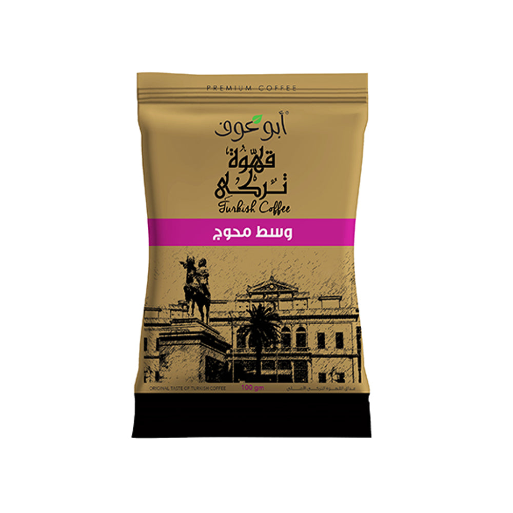 Abu Auf - Turkish Coffee - Medium roasted blended - 100g