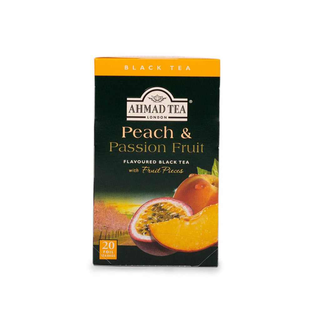 Ahmad Tea - Peach and Passion Fruit Black Tea - 20 Foil