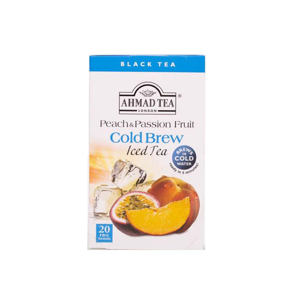 Ahmad Tea - Cold Brew - Peach & Passion Fruit - 20 Foil