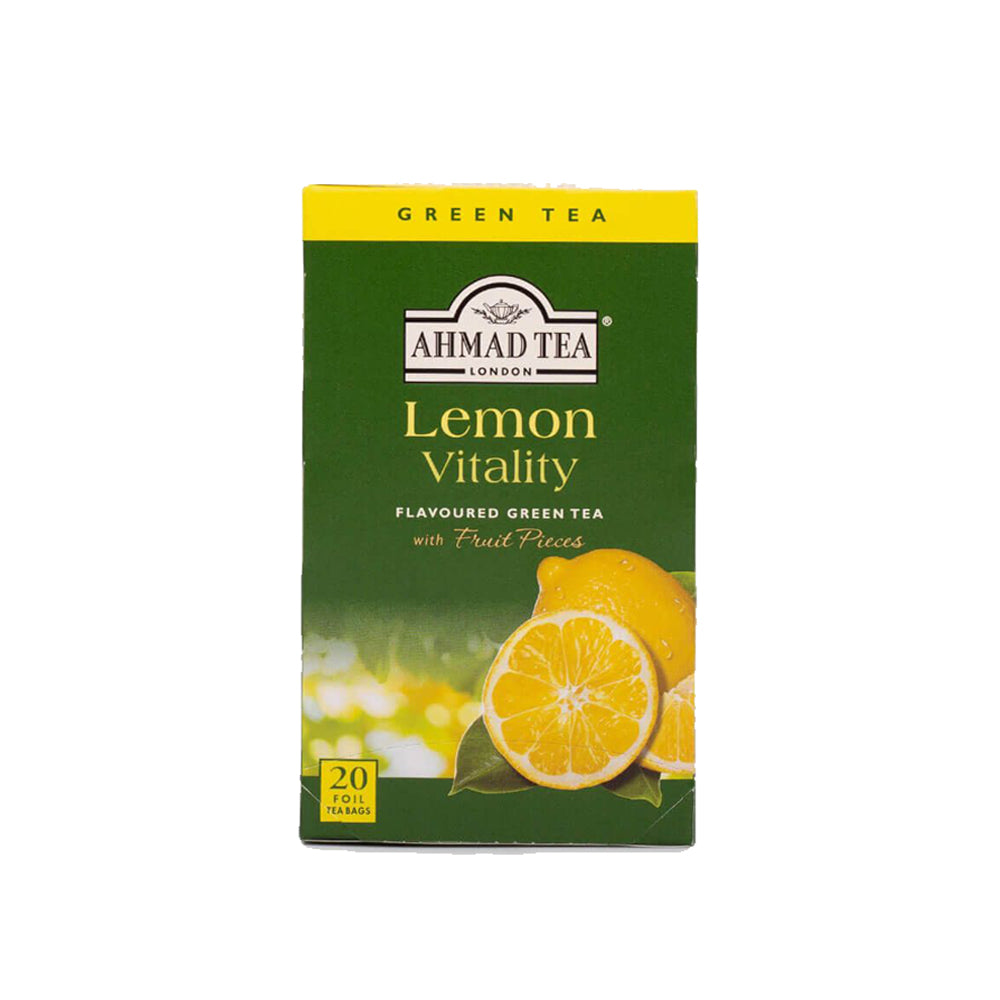 Ahmad Tea - Green - Lemon Vitality - 20 Foil