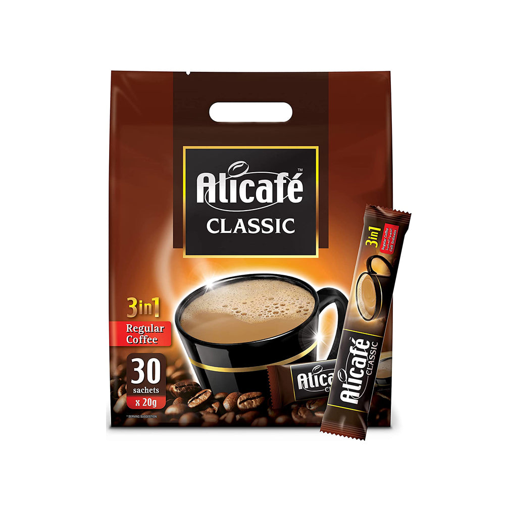 Alicafe - Instant Classic Regular Coffee - 3 in 1 - 30 sachets