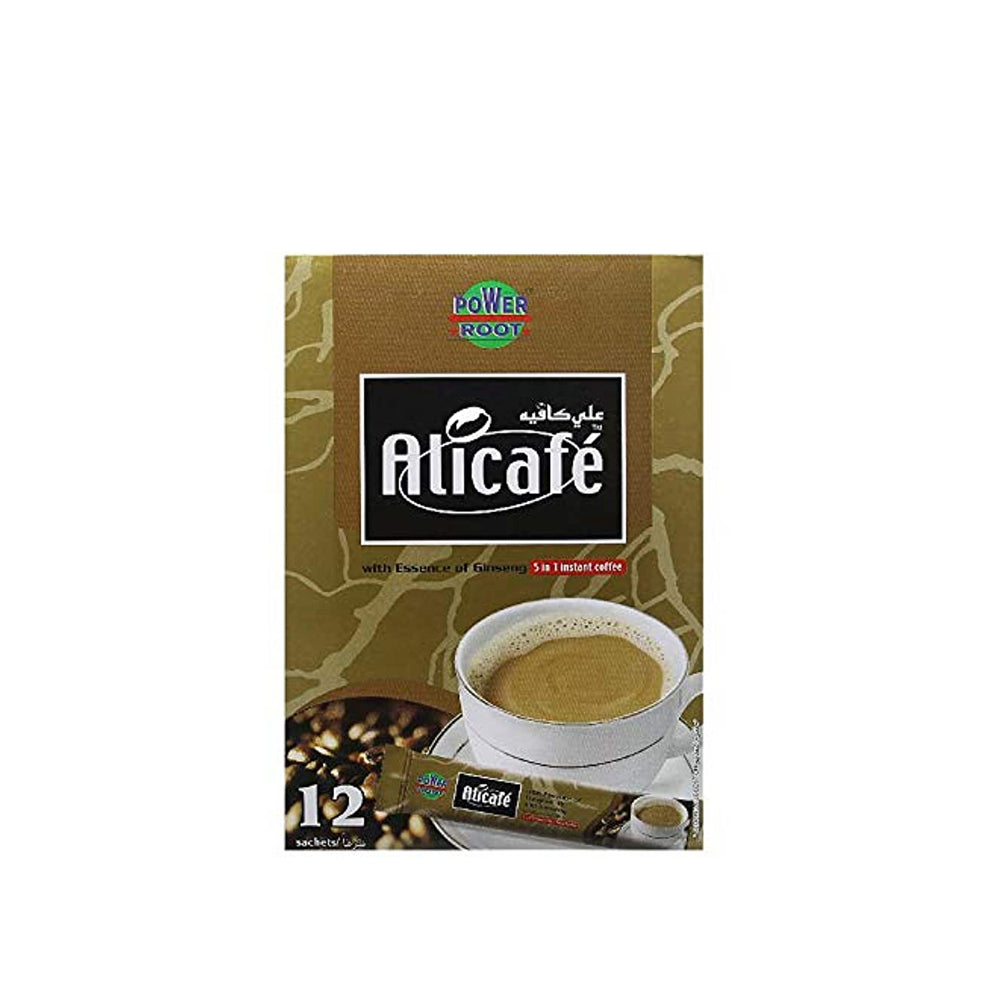 Alicafe - Instant Coffee with Ginseng - 5 in 1 - 12 sachets