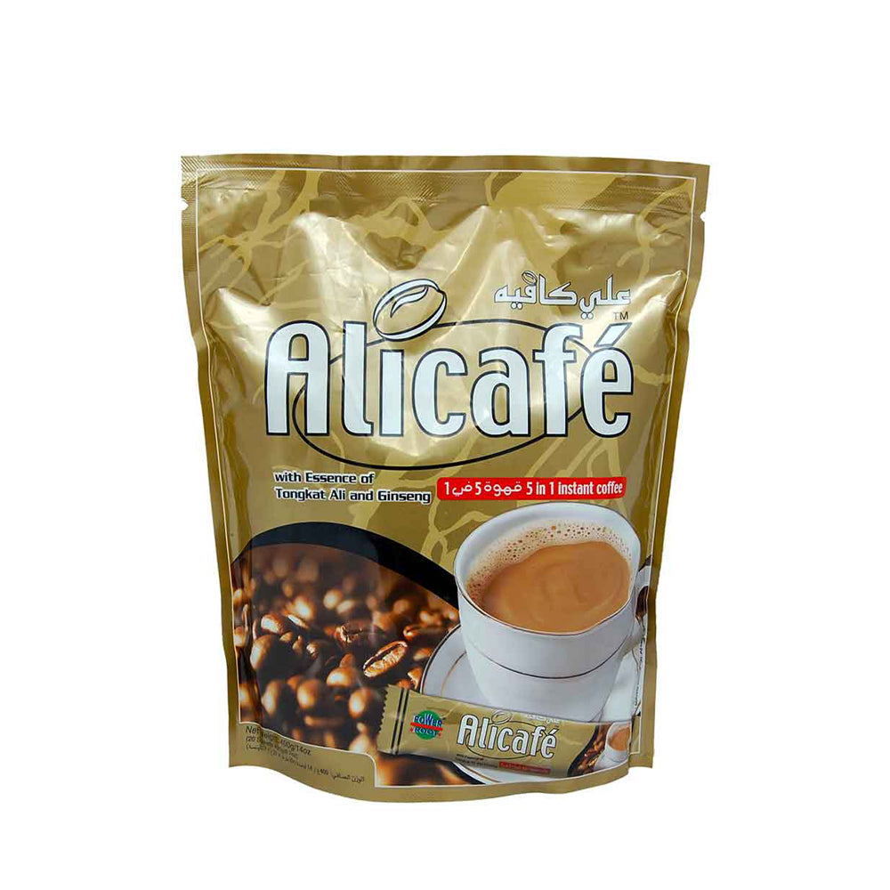 Alicafe Ginseng Instant Coffee - 5 in 1 - 20 Sachets