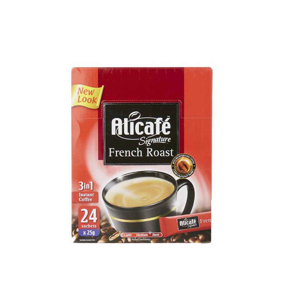 Alicafe Signature French Roast - 3 in 1 - 24 sachets