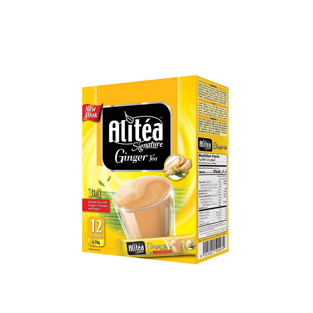 Alitea - Signature Ginger Tea - 3 in 1 - 15 sachets
