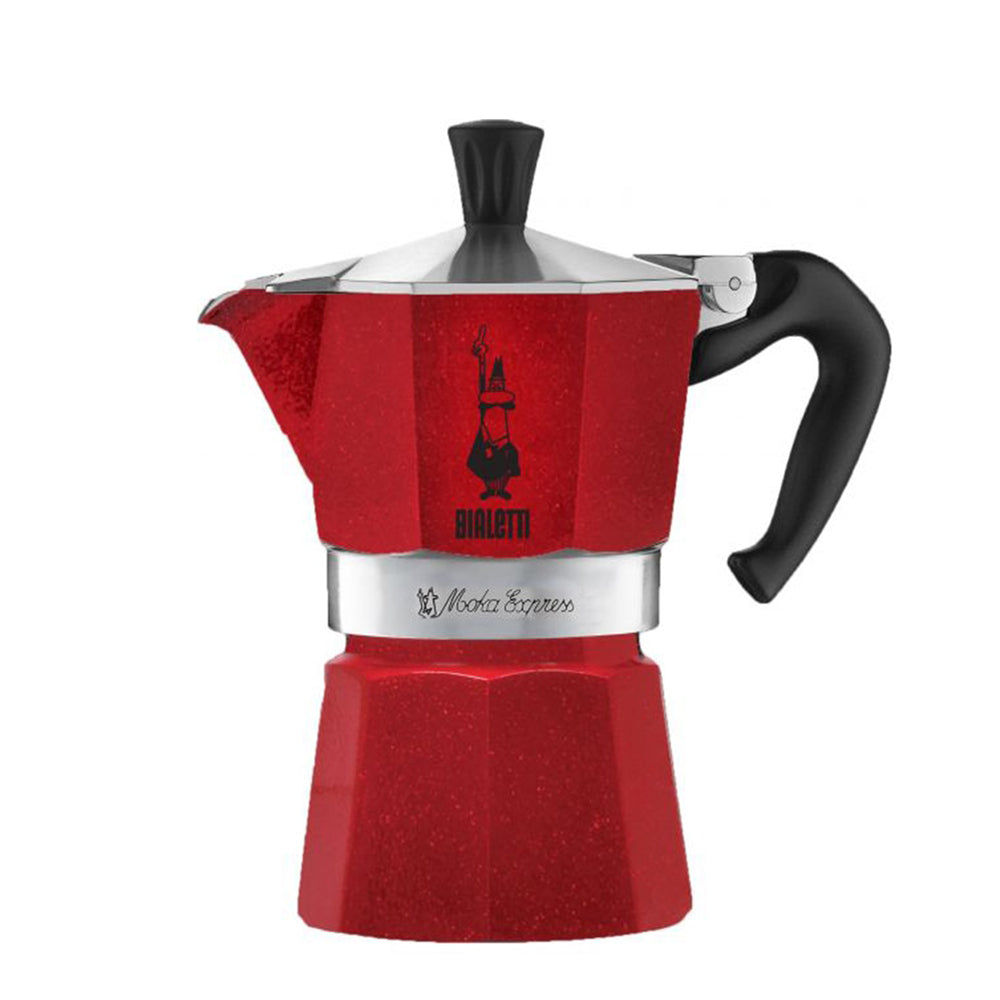 Bialetti - Moka Pot - 3 Cups - Espresso Maker – Red