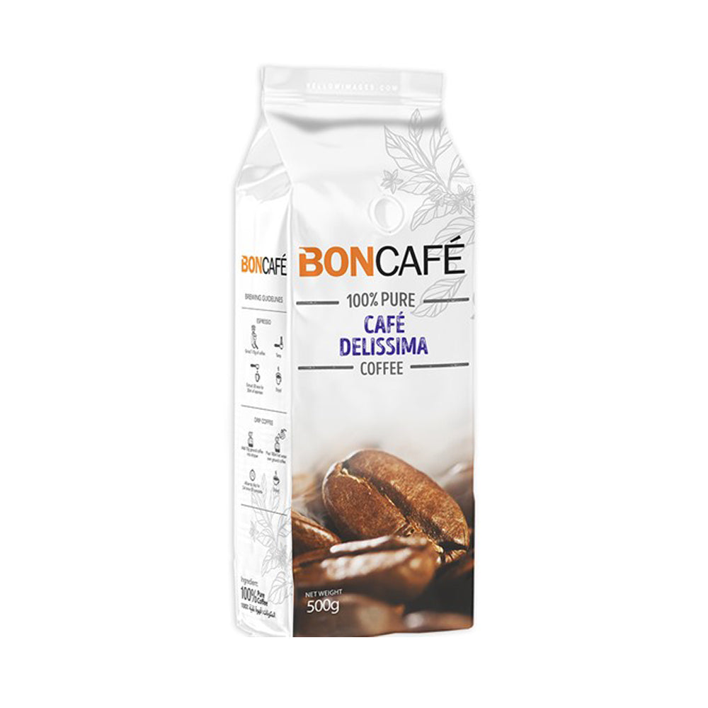 Boncafe - Cafe Delissima - Whole Beans - 500g