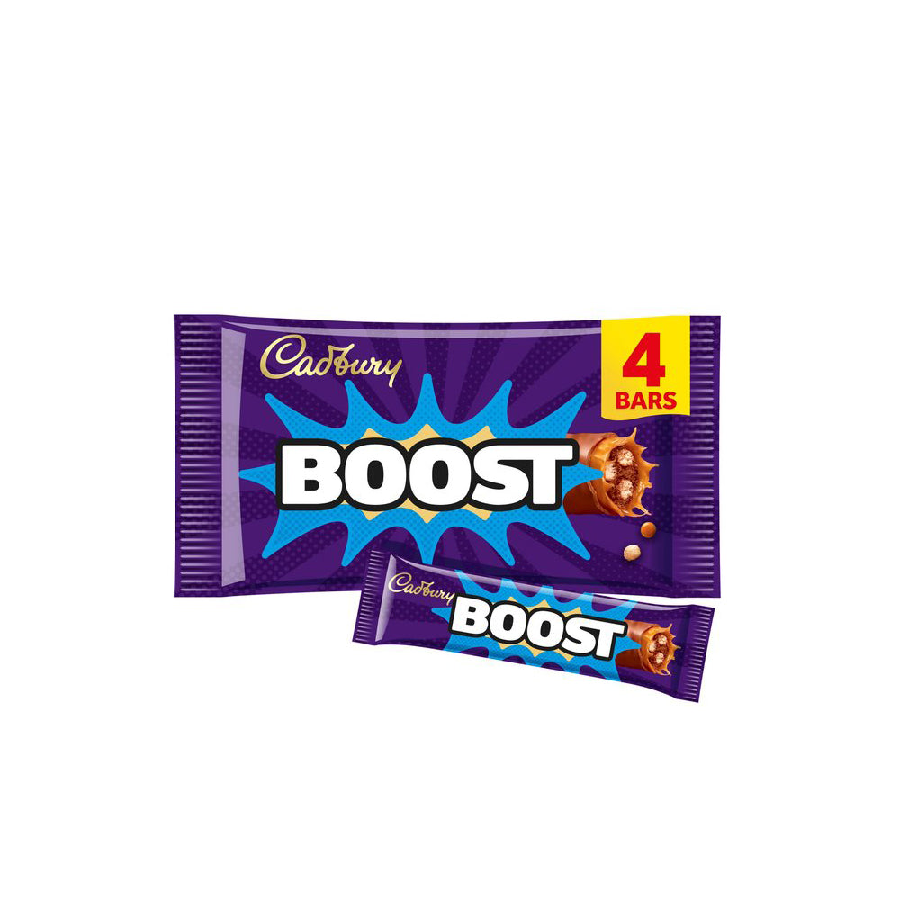 Cadbury - Boost - 4 Chocolate Bars - 126g