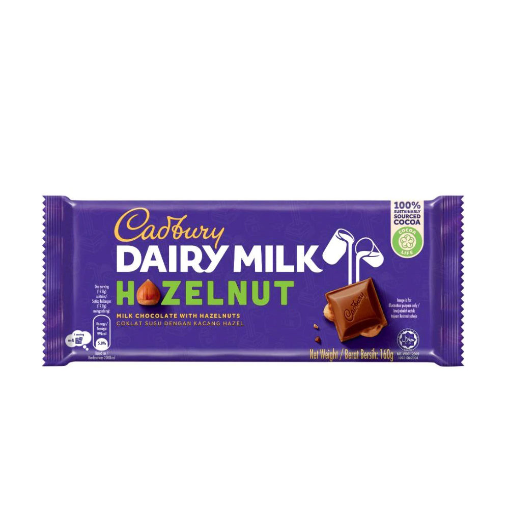 Cadbury - Dairy Milk - Hazelnut - 160g