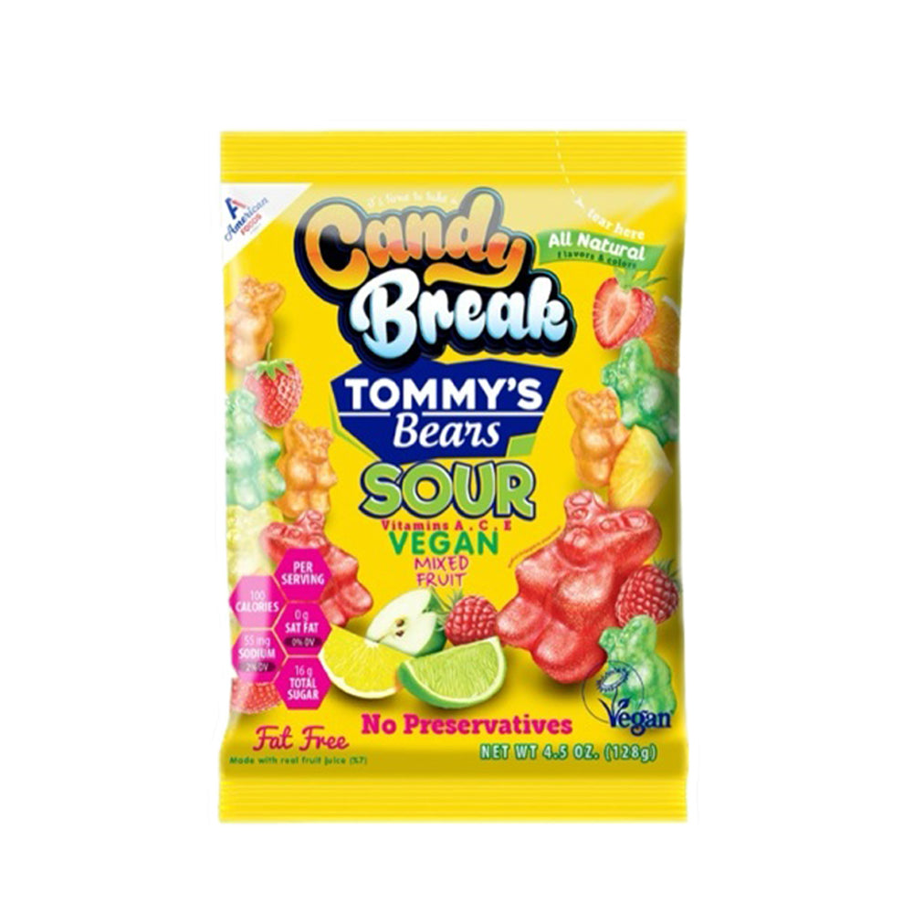 Candy Break - Tommy's Bears - Mixed Fruits - 128g
