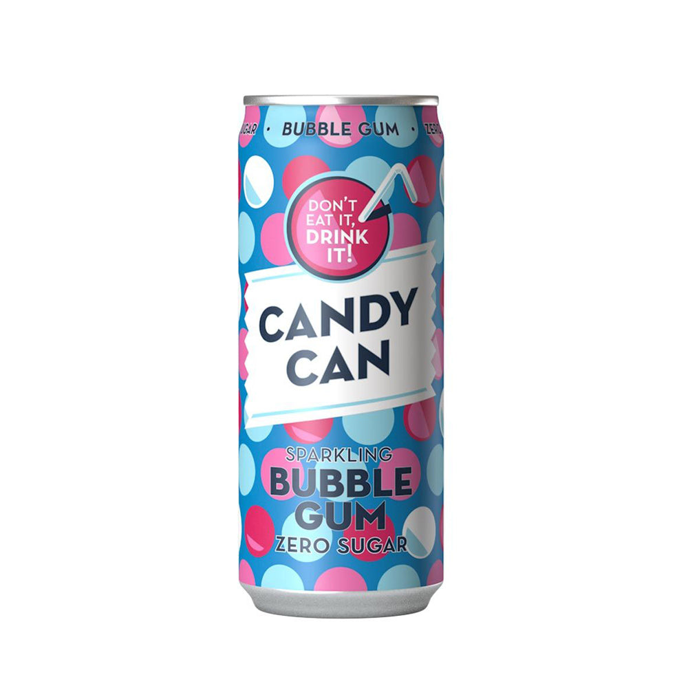 Candy Can - Sparkling Bubblegum - Zero Sugar - 330 ml