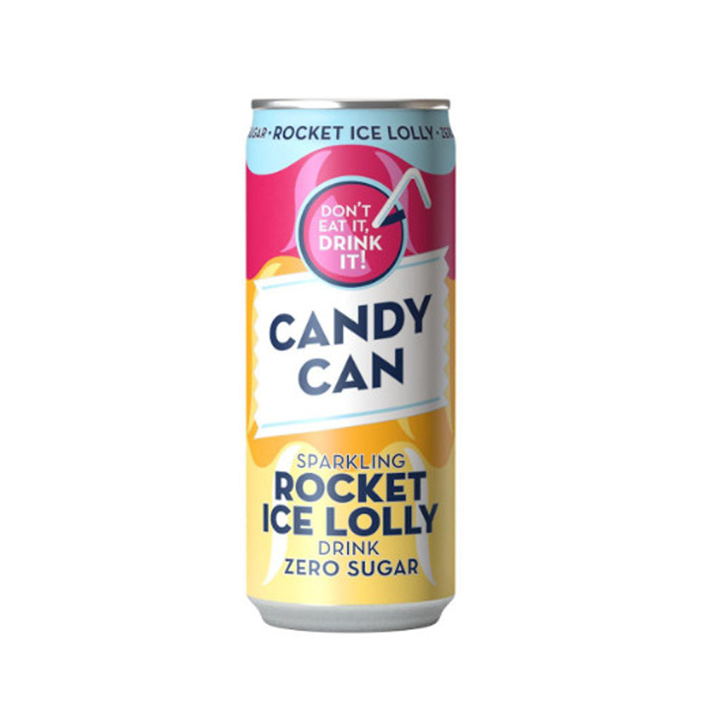 Candy Can - Sparkling Rocket Ice Lolly - Zero Sugar - 330mL