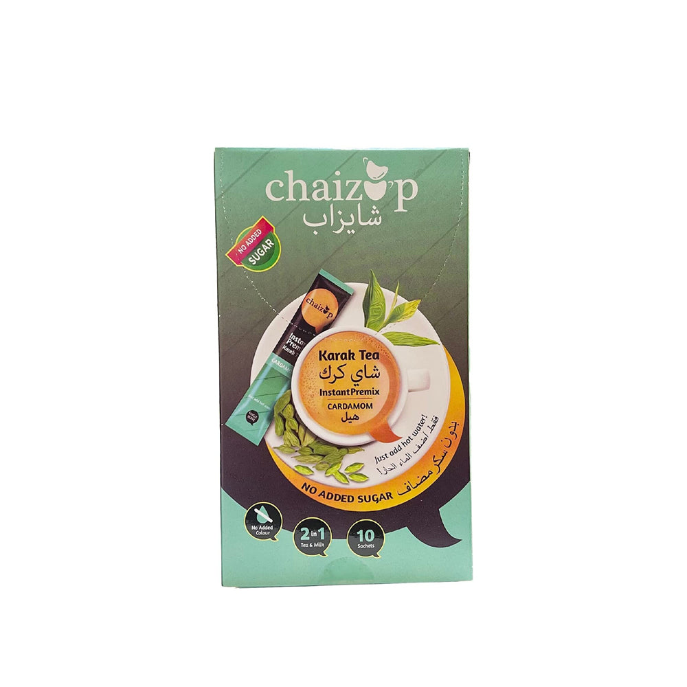 Chaizup - Karak Tea - Cardamom - Sugar-Free - 10 sachets