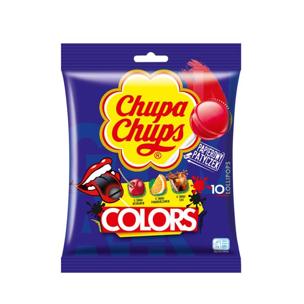 Chupa Chups - Colors - 10 lollipops