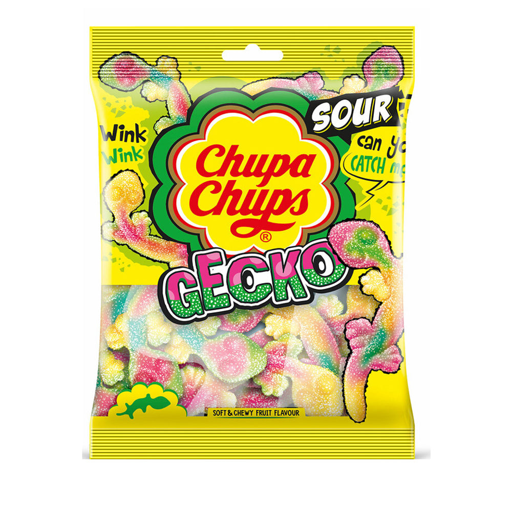 Chupa Chups - Sour Gecko Jellies - 160g
