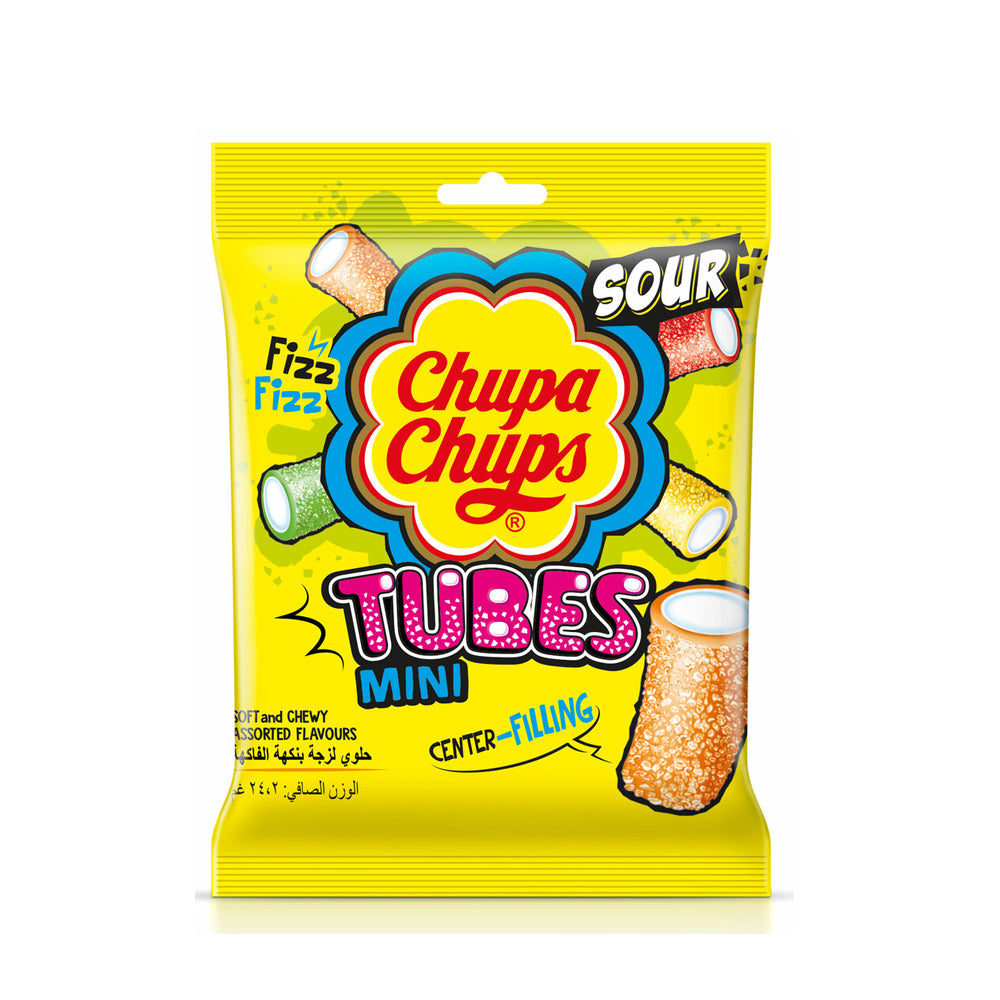 Chupa Chups - Sour Mini Tubes- 90g