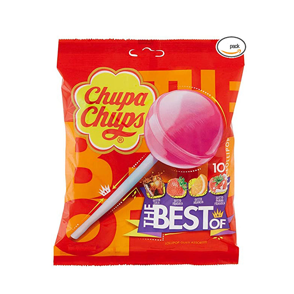 Chupa Chups - The best of lollipops - 10 Assorted Flavours