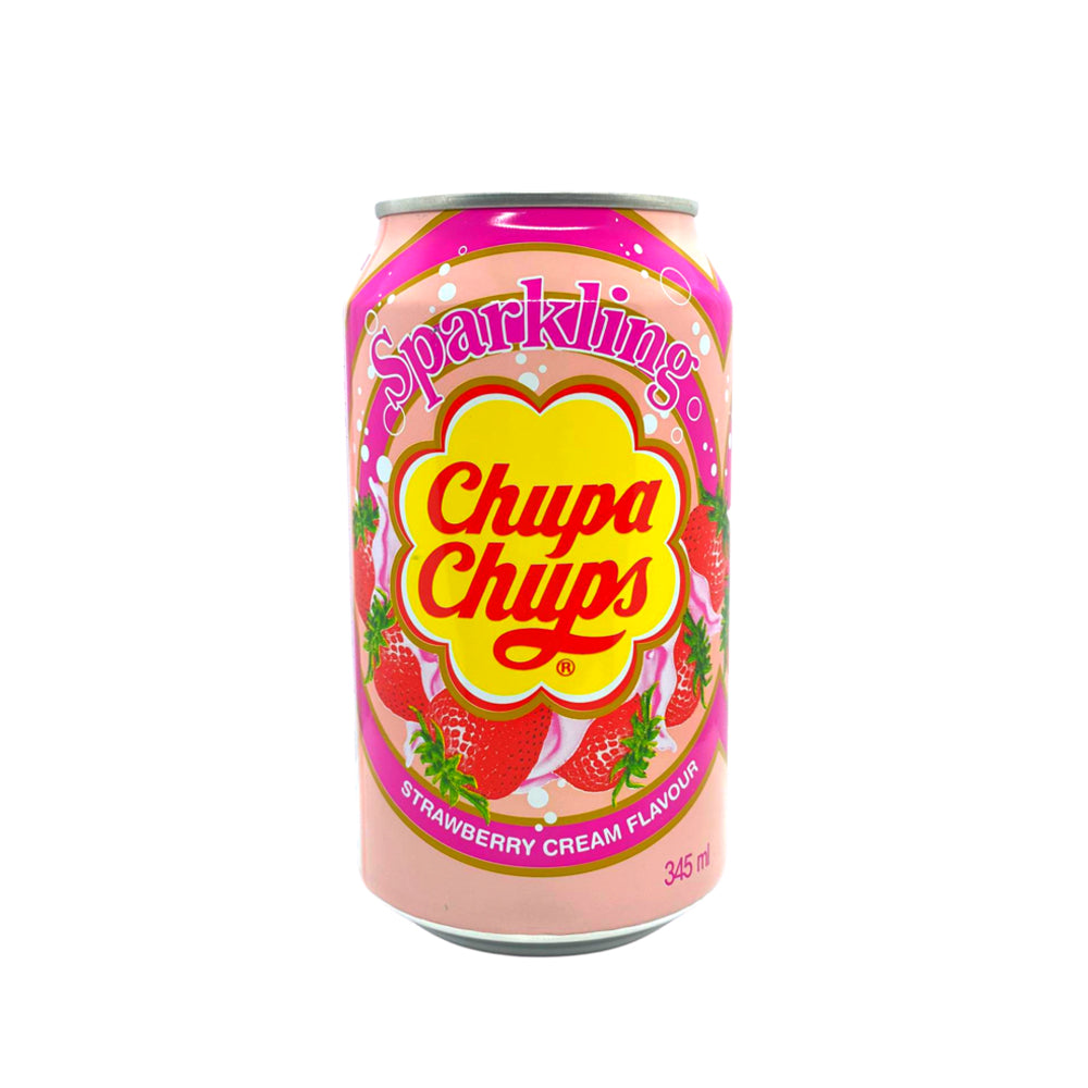 Chupa Chups Sparkling - Strawberry Cream - 345 ml