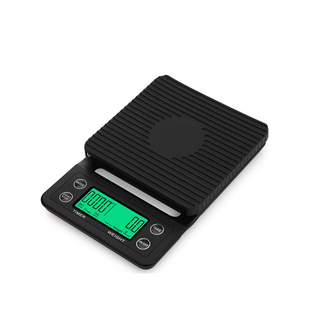 Coffee scale with timer - Black