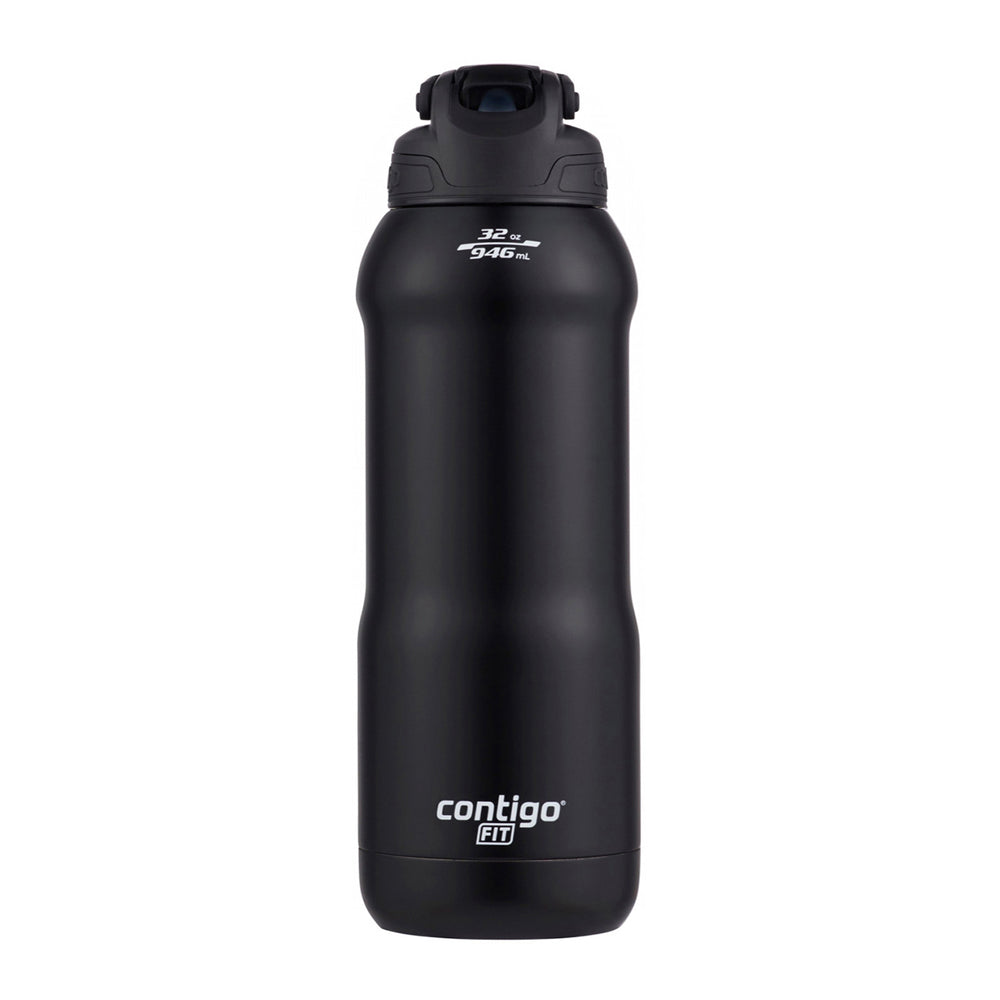 Contigo Fit - Autoseal Stainless Steel Sport Water Bottle - 32oz/946 mL - Licorice