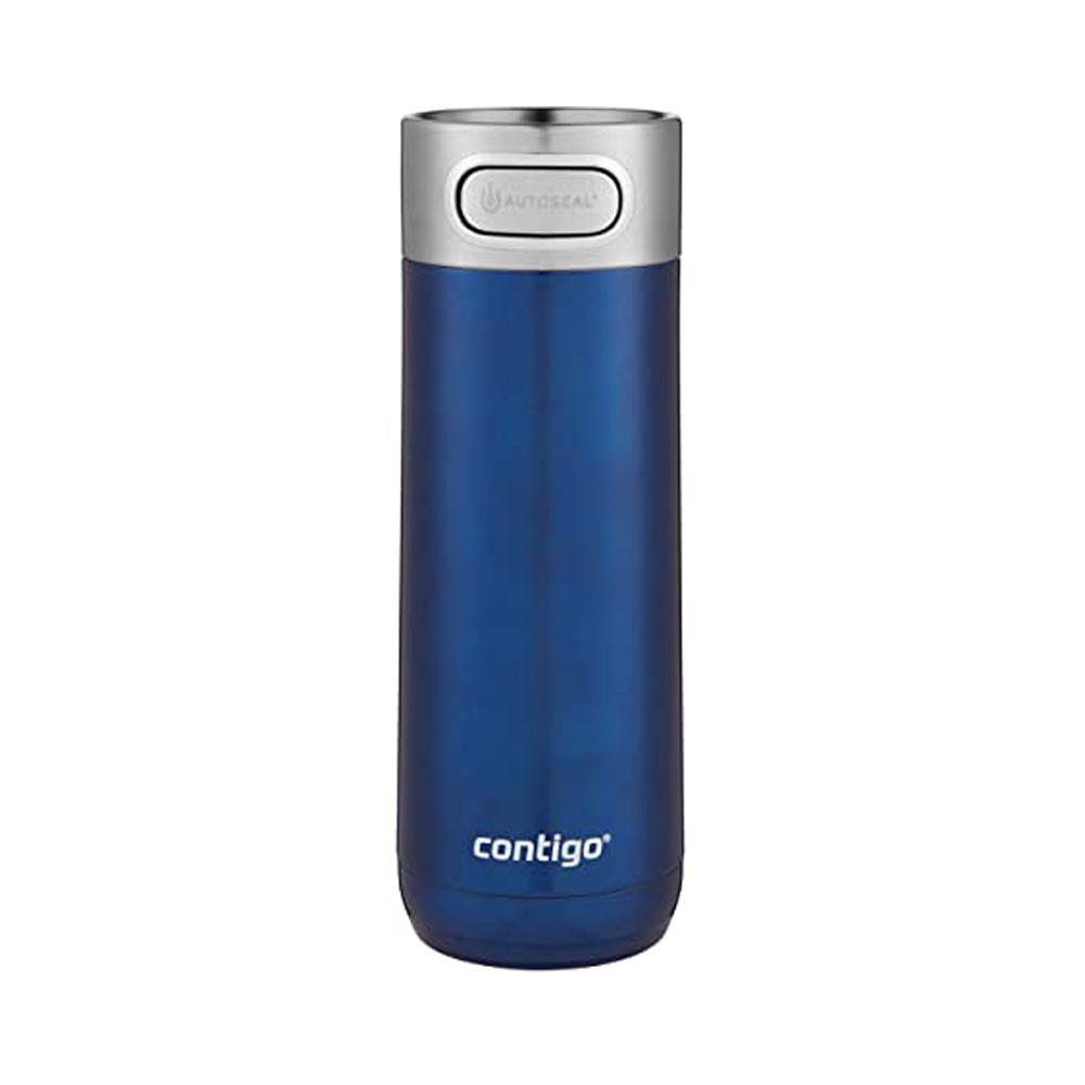 Contigo Luxe Autoseal Vacuum-Insulated Travel Mug, 16 oz/473 ml, Dark Blue