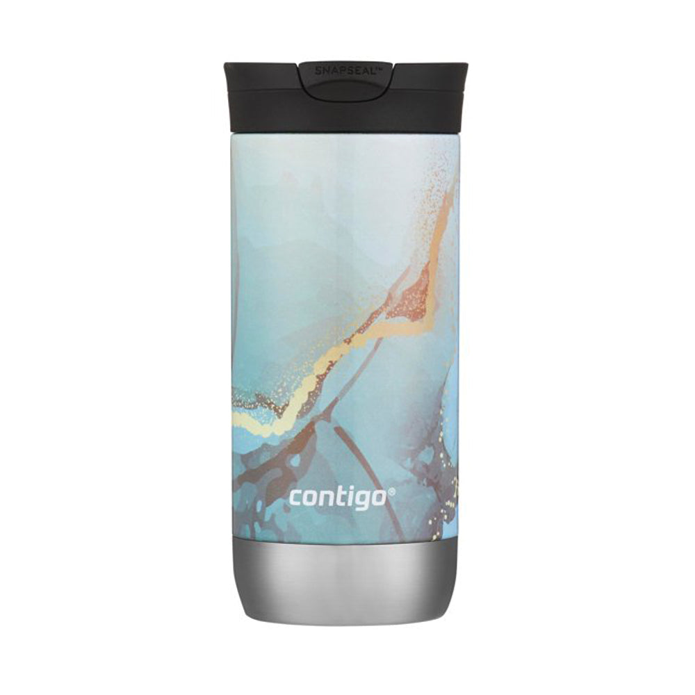 Contigo - Snapseal Couture Huron Insulated Travel Mug - 20 Oz/591 ml -  Translucent Flower