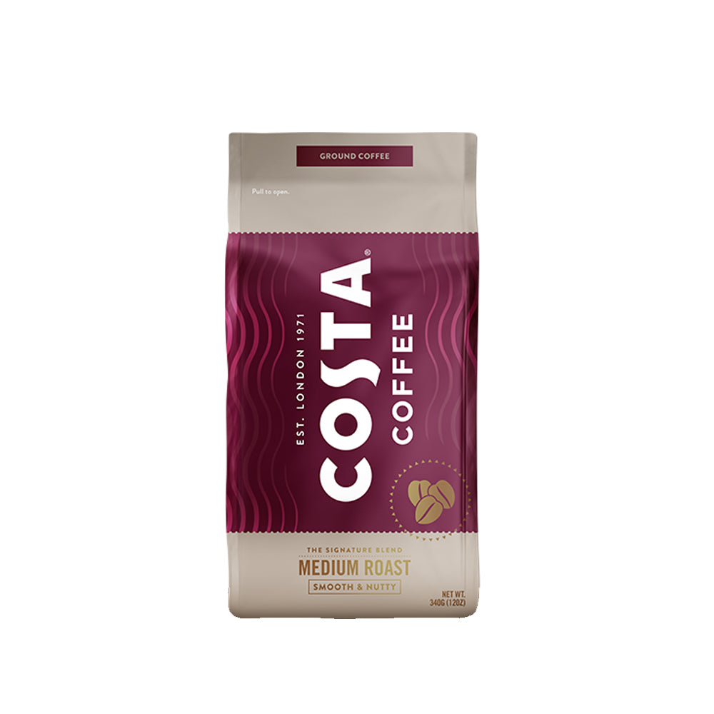 Costa -Ground Coffee - Medium Roast - Signature Blend - 200g