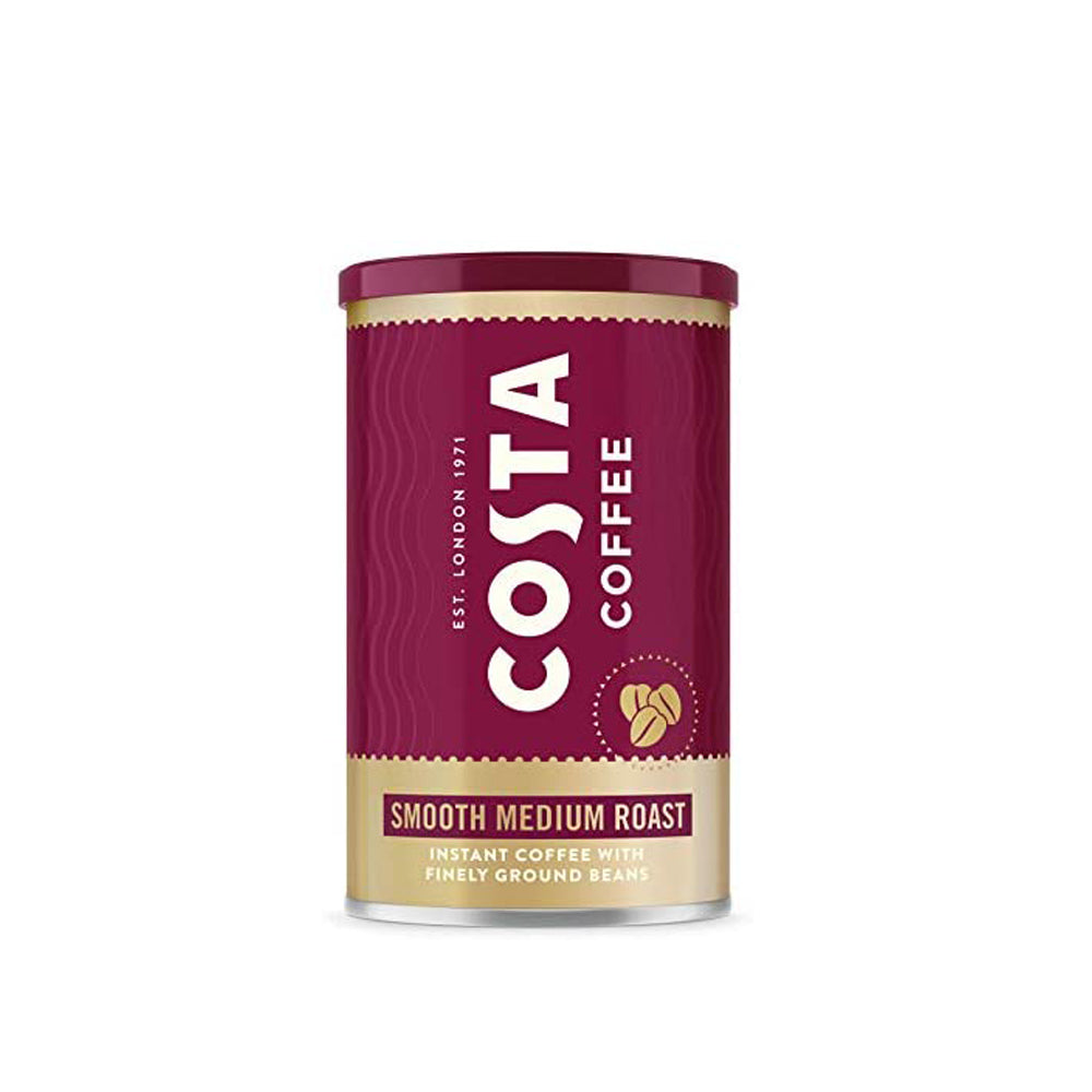 Costa - Smooth Medium Roast Instant Coffee - 100g