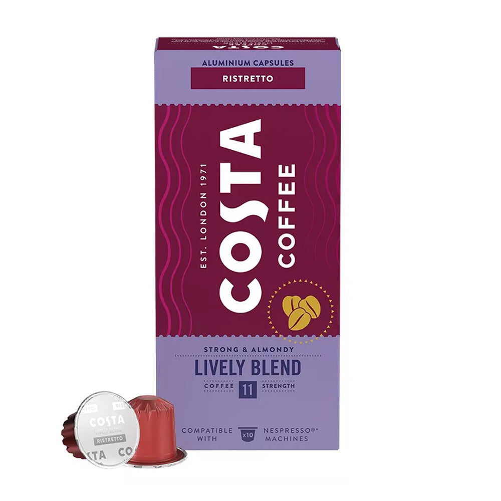 Costa Nespresso Compatible - Lively Blend - 10 Caspules