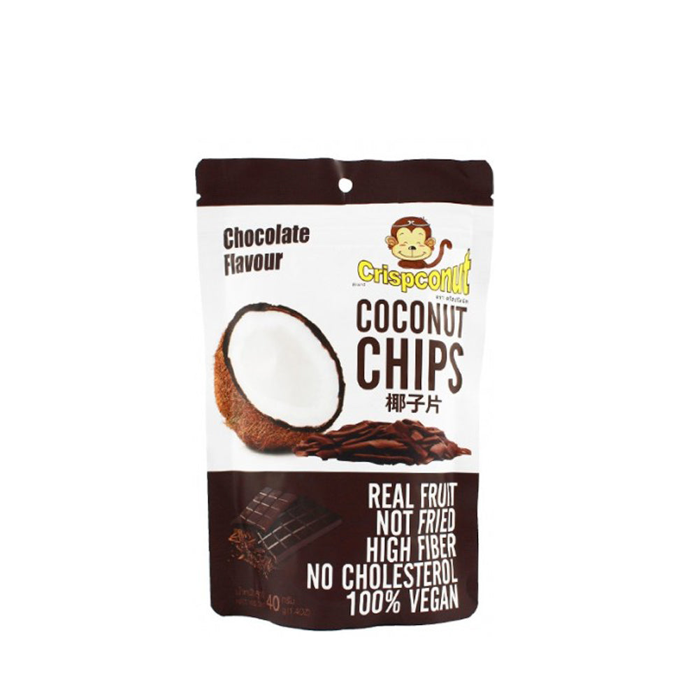Crispconut - Coconut Chips Chocolate Flavour - 40g